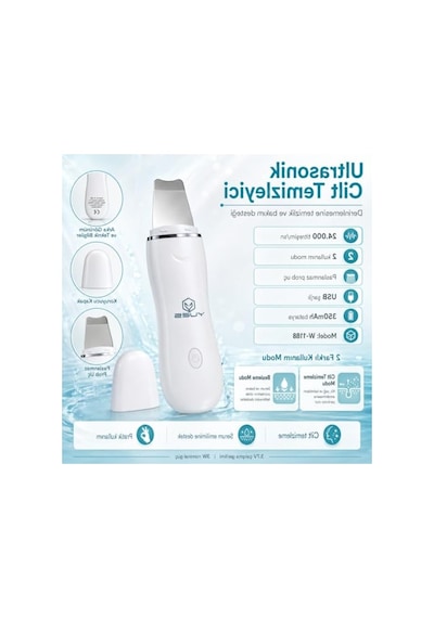 Ultrasonik Cilt Temizleme Cihazı - 24000 Titreşim/sn