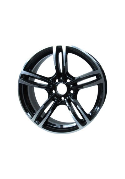 Kormetal 17 İnç 5 120 Et34 Parlak Siyah Jant Takımı J-6000