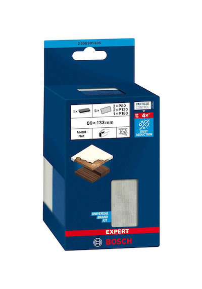 Bosch Expert Değiştirilebilir Cırtlı Sünger Zımpara 2608901635