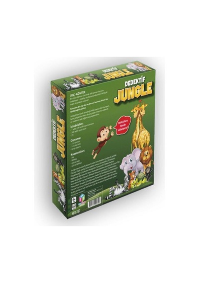 Hobi Eğitim Dedektif Jungle Zeka Oyunu