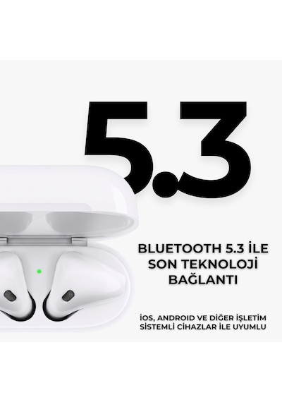 Ap07 Smartpods Tws Kablosuz Bluetooth Kulaklık Beyaz