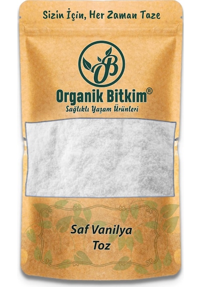 Organik Bitkim Saf Vanilya Toz 700 G