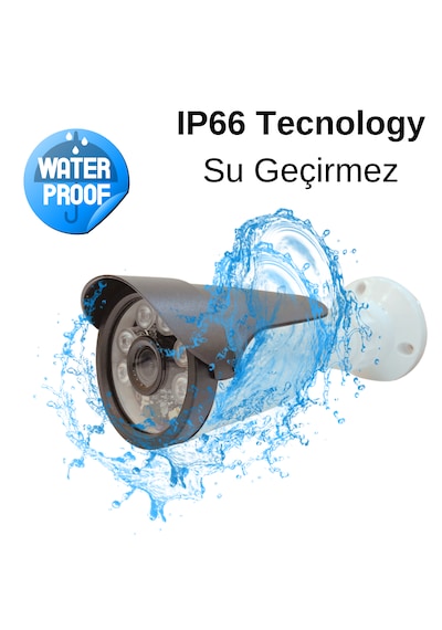 4 Kameralı 4mp 6 Atom Led H.265 320 Gb Hdd Dahil Ip Güvenlik Seti