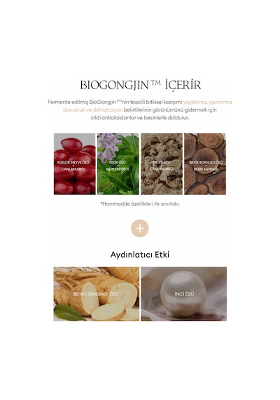 Missha  ve Leke  Nemlendirici Aydınlatıcı  Güneş Kremi CHOGONGJIN Sulbon Jin Sunscreen