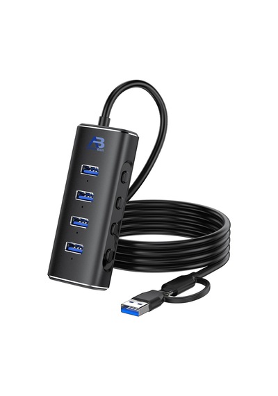 Uhp03-017 Apollobell 4-in-1 Usb-a-hub