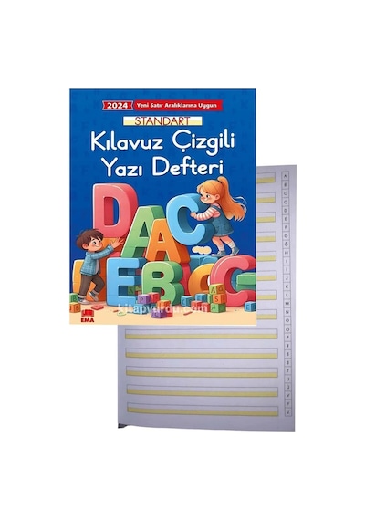 Yeni Müfradat Güzel Yazı Defteri A4 19x27 Cm 24 Yaprak 1 Adet Standart Kılavuz Çizgili Yazı Defteri Satır Aralıklarına Uygun