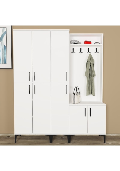 Kalenderdekor1 Kalender Dekor Rose-1-3-4 Rs01 Portmanto Vestiyer Ayakkabılık