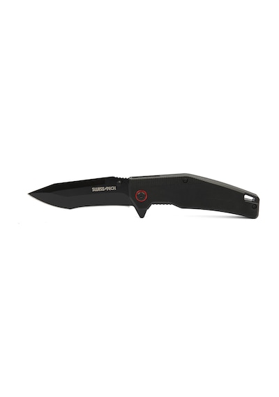 Swisstech G10 Folding Knife-black Tini Siyah