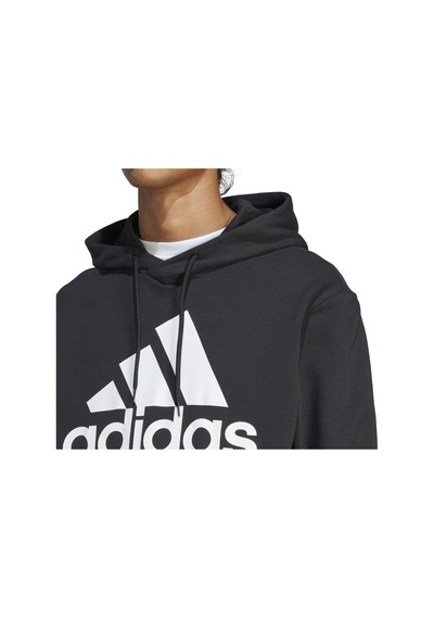 Adidas M Bl Ft Hd Erkek Günlük Sweatshirts Ic9363 Siyah 001