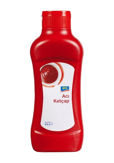 Aro Acılı Ketçap 930 G - Büyük Boy Domates Sosu 2'li Ekonomik Paket - 2 Adet Tarı