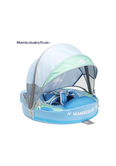 Mambobaby Yüzme Simidi - Planet, Emniyetli, Gölgelikli Ve Ayak Destekli