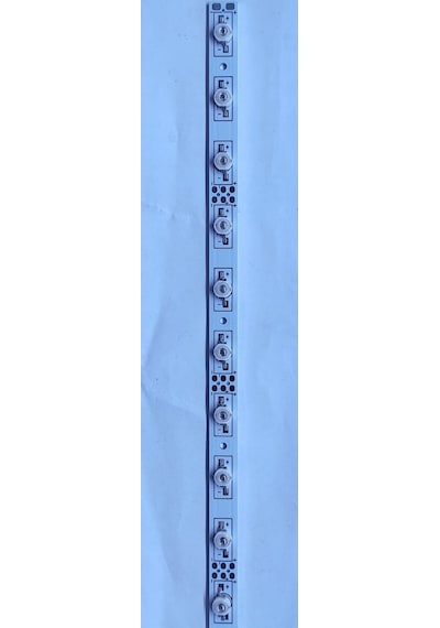 Tek Renk Power 25Mm Çubuk Led Alüminyum Bar Pcb