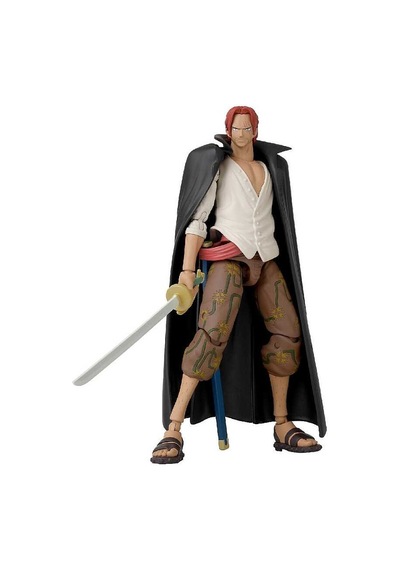 Bandai 16 Cm Shanks Poz Verilebilir Figür - Anime Heroes One Piece Serisi 36935