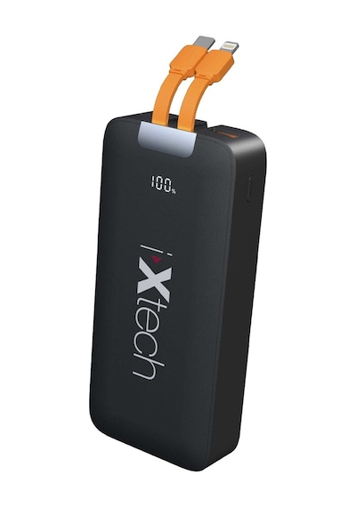 Ixtech Ix-pb023 20.000 Mah Powerbank Kablosuz Şarj Cihazı 22.5w Siyah Siyah