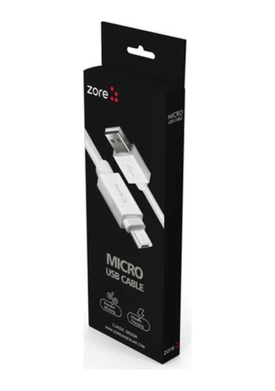 Zore Z-40 Micro Kablo-Beyaz