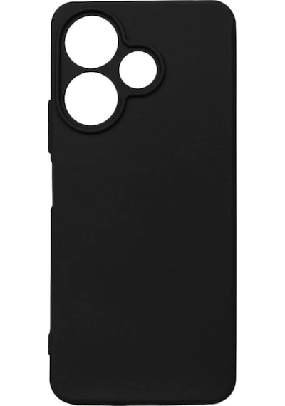 Noktaks - Xiaomi Uyumlu Xiaomi Redmi 13 4g - Kılıf Mat Soft Esnek Biye Silikon - Lacivert T32812 Lacivert