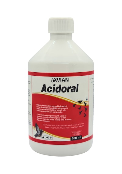 Royal İlaç Acidoral 500 ML Kanatlılarda Ve Kuşlarda Ishal