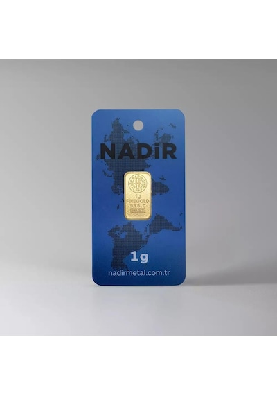 Nadir Gold 24 Ayar 1 Gram  Külçe Altın