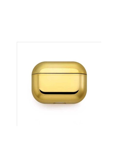 Apple AirPods Uyumlu 3. Nesil Kılıf Zore Airbag 08 Silikon Gold