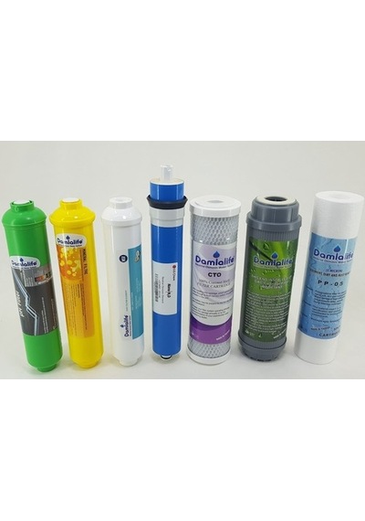 10'' Spun Gac Blok Post Karbon Membran Ph Mineral Filtre