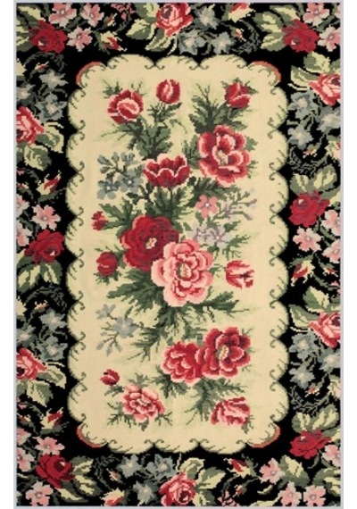 Rovigo Home Dijital Baskı Kaymaz Taban Salon Halısı Rvg1277 Çok Renkli