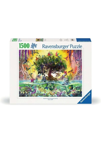 Ravensburger 1500 Parça Beautiful Sea Unicorn And Friend Puzzle