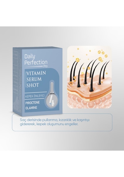 Daily Perfection Provitamin Shot No:4 Kepek Önleyici Serum 2 x 6 ML