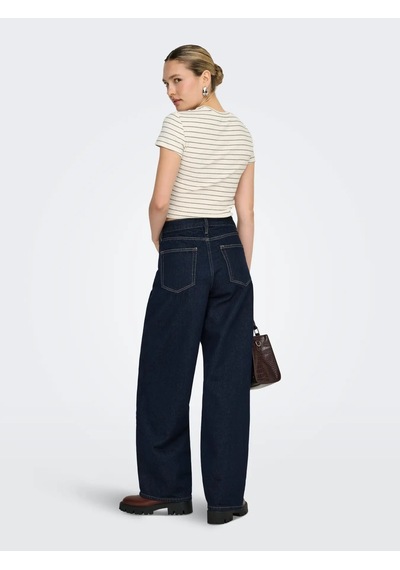 Only Onlanıts S/s O-neck Kadın Crop T-shirt 15368322 Yeşil