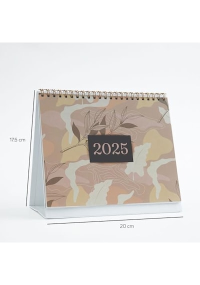 Tasarımlı 2025 Masa Takvimi