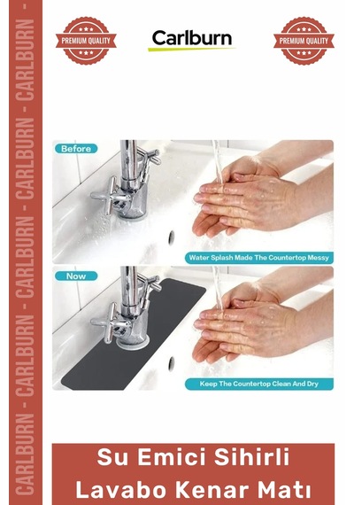 Özel Üretim Mutfak Banyo Diatom Çamur Hızlı Kuruyan Kaymaz Taban Su Emici Sihirli Lavabo Kenar Matı Çok Renkli