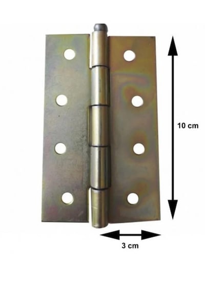 Yaprak Menteşe 4 No En:6 Cm Boy:10 Cm 3 Adet 10 CM