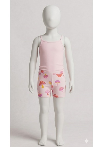Gap V-bf Bıke Short Kız Çocuk Tayt Pembe