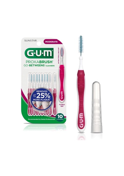 Gum Proxa Brush Go Betwens Cleaners Diş Arası Fırçası Moderate Flexible 10 Adet