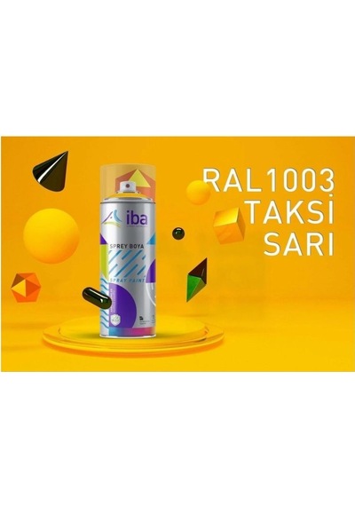 İBA TAKSİ SARI SPREY BOYA