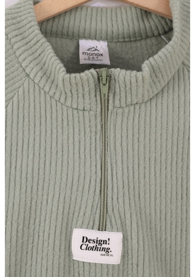 Monox Erkek Çocuk Reglan Kol Fitilli Polar Takım Çağla