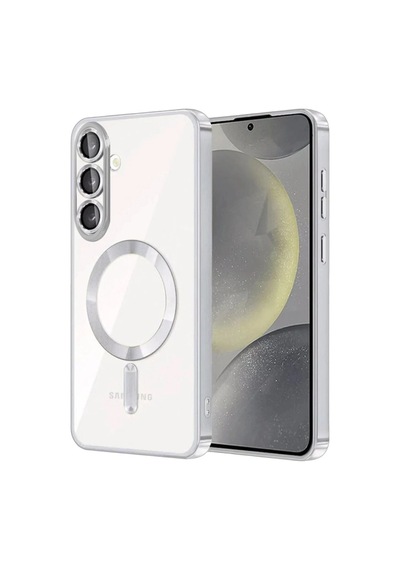 Samsung Galaxy Uyumlu  S26 Kross Magneticsafe Kapak - Gümüş