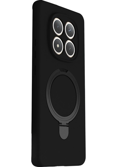 Cosmotex Newface Xiaomi Redmi Note 15 Pro 4g Regal Magsafe Standlı Kapak - Siyah Sıyah