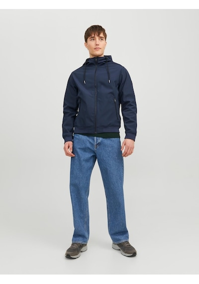 Jack & Jones Jjebasıc Softshell Kapüşonlu Ceket 12236300 Lacivert Jack & Jones Jjebasıc Softshell Kapüşonlu Ceket 12236300 Lacivert