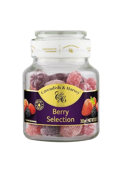 Cavendish & Harvey Karışık Orman Meyve Aromalı Şeker Cam 300 G