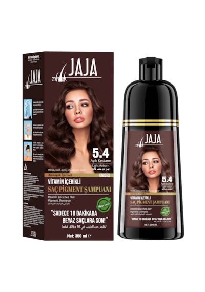 Jaja Açık Kestane 5.4 Beyaz Kapatıcı Şampuan 300 Ml Tüm Saç Tipleri