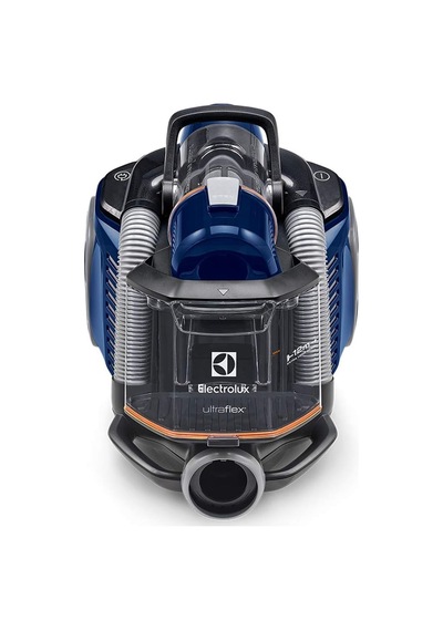 Eufc81db Ultraflex Torbasız Elektrikli Süpürge 12 M Erişim Mesafesi, Kolay Boşaltılabilir Toz Tek Renk