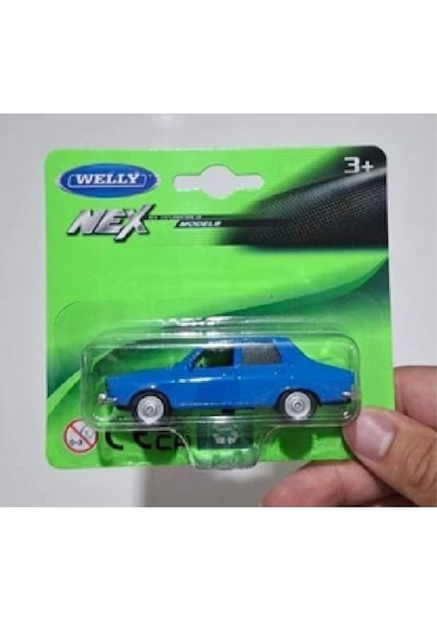 Golf 8 Gti Renault 12 1/64 Ölçek Diecast Metal Model Araba 2li Set Kırmızı