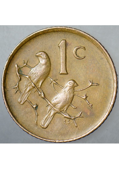 Güney Afrika 1 Cent 1983.