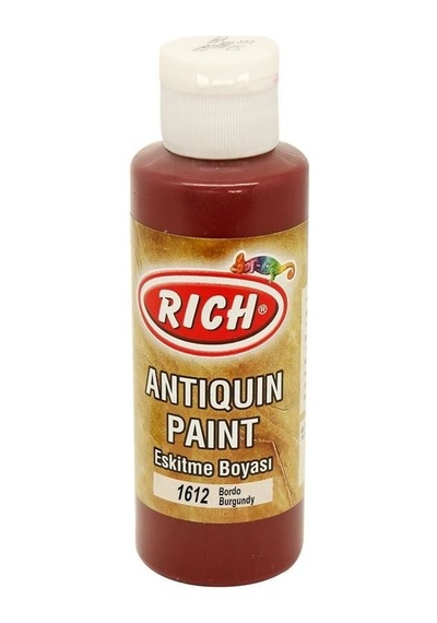 Rich 1602 Bordo 120 Ml Eskitme Ahşap Boyası