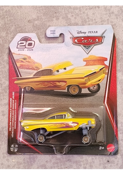 Cars Disney Pixar 20. Yıl Özel Seri Yellow Ramone Dxv29 / Hhv86 / Gcb96 Sarı