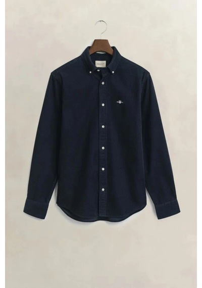 Gant Erkek Lacivert Regular Fit Düğmeli Gömlek-24674
