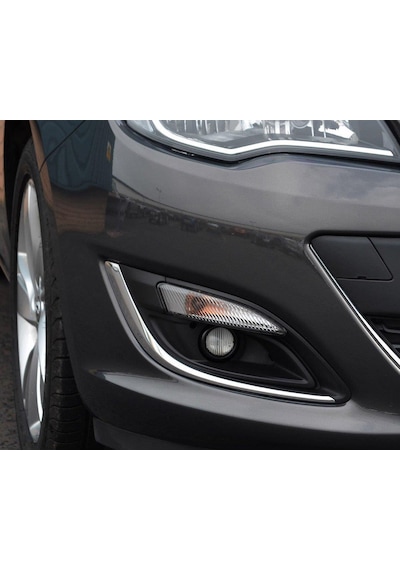 Opel Astra J Krom Sis Farı Cercevesi 2 Parça P.Çelik 2012 ve Sonr