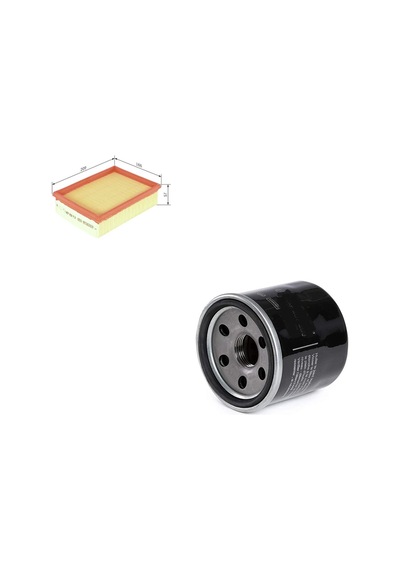 Sardes Filtre Seti Opel Corsa B 1.5 Dizel 1999-2000 Klimalı 2li Hava + Yağ Filtre