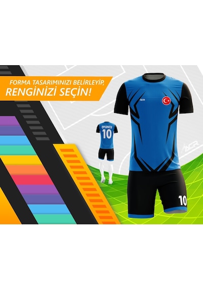 Acr Giyim Kişiye Özel Futbol Forması - Dizayn : Taç