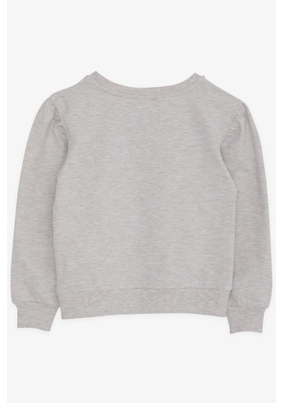 Breeze Kız Çocuk Sweatshirt Simli Yazı Baskılı 8-14 Yaş, Bej Melanj Bej Breeze Kız Çocuk Sweatshirt Simli Yazı Baskılı 8-14 Yaş, Bej Melanj Bej